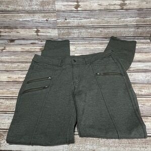 Athleta Charcoal Gray Zipper Pocket Jogger Pants Women's Size‎ 8 See Pics